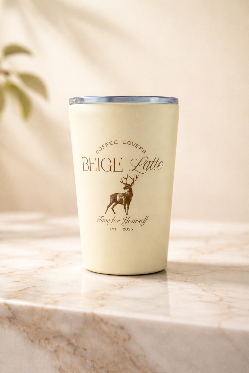 Vaso térmico Beige Latte · 350 ml/12oz