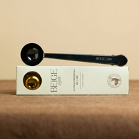 Cucharilla medidora Beige Latte 10 gr · Acero inoxidable - 1